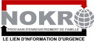 National Prochain D'Enregistrement de Famille (NOKR) le Lien d'Information d'Urgence International